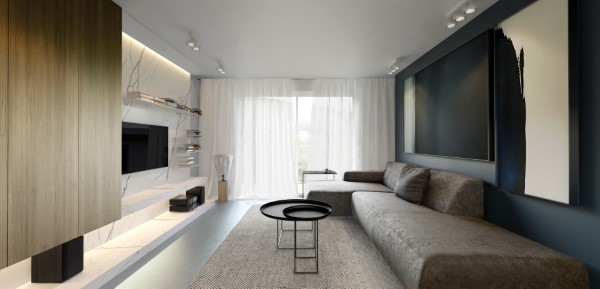 GREY BLUE INTERIOR | Poznań